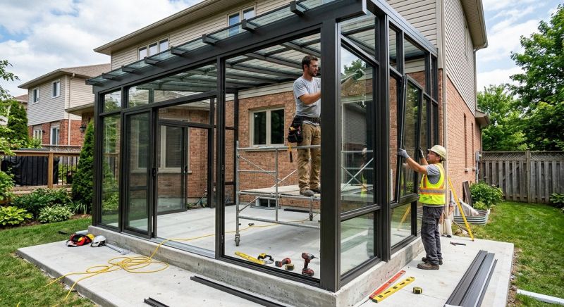 Enclosed Patio Installation in Cincinnati, OH