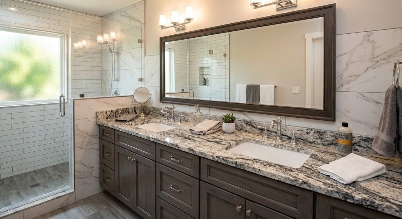 Granite Shower Installation in Lancaster, PA