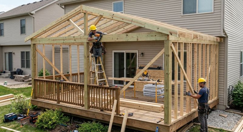 Deck Enclosure Construction in Arvada, CO
