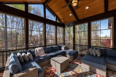 Deck Enclosure Installation in Austin, TX