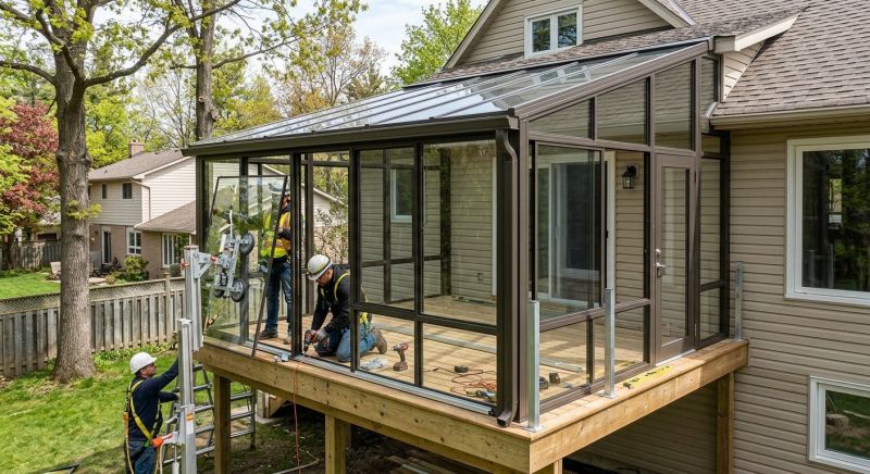 Enclosed Deck Installation in Seattle, WA