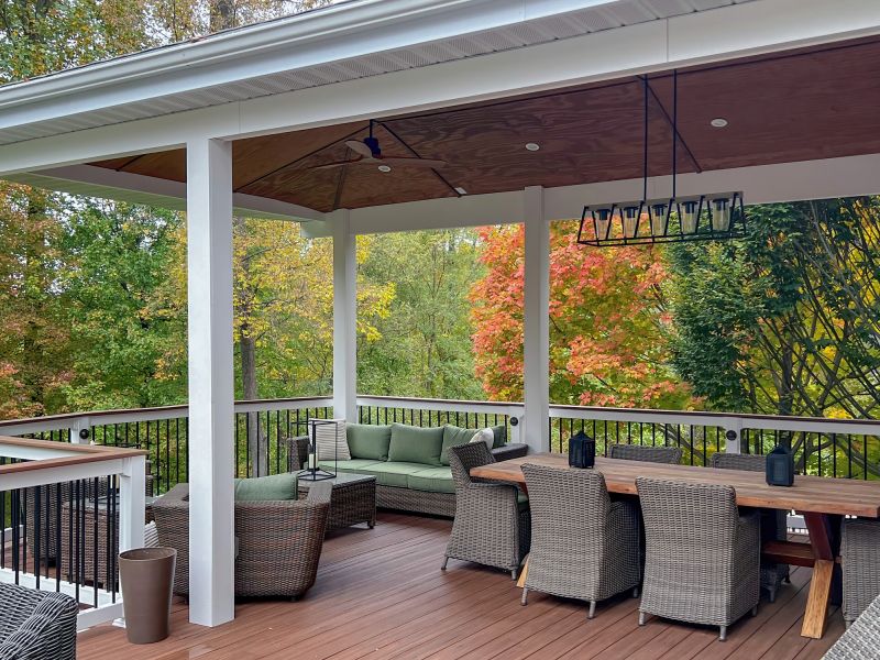 Enclosed Deck Installation in Asheville, NC