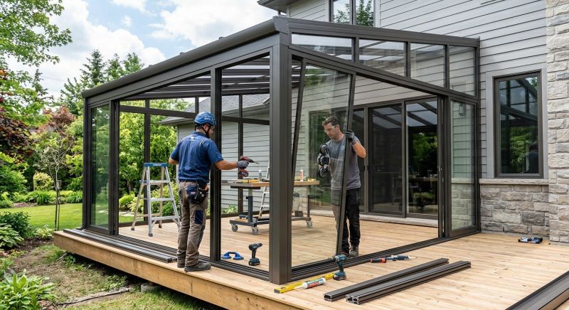 Enclosed Deck Installation in Cincinnati, OH