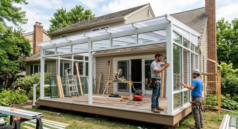 Four Season Room Installation in Austin, TX