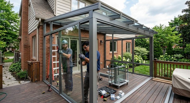 Patio Enclosure Installation in Austin, TX