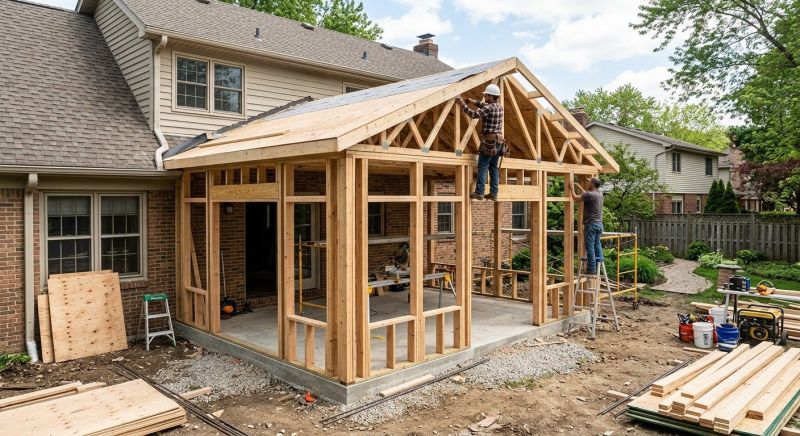Sunroom Addition Construction in Dallas, TX