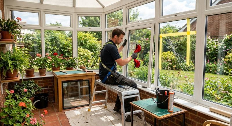 Sunroom Glass Repair in Charlotte, NC